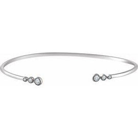 1/4 CTW Diamond Cuff 7