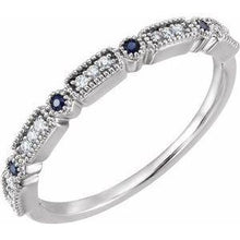 Load image into Gallery viewer, 1/10 CTW Diamond Anniversary Band
