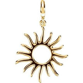 28.75x17 mm Petite Sun Charm