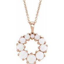 Load image into Gallery viewer, Opal Halo-Style 18&quot; Necklace

