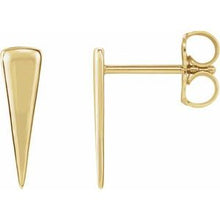 Load image into Gallery viewer, 12x3.27 mm Triangle Earrings
