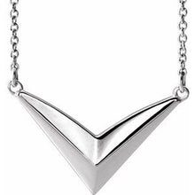 Load image into Gallery viewer, &quot;V&quot; 16-18&quot; Necklace
