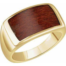 Men's Rectangle Ring