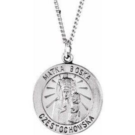 18.25 Round Matka Boska Medal