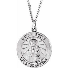 18.25 Round Matka Boska Medal