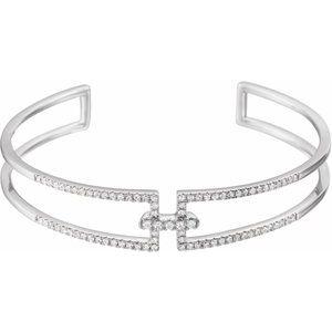 3/4 CTW Diamond Cuff 6