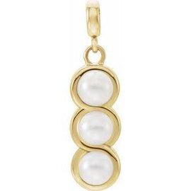 4.0-4.5 mm Freshwater Cultured Pearl Pendant