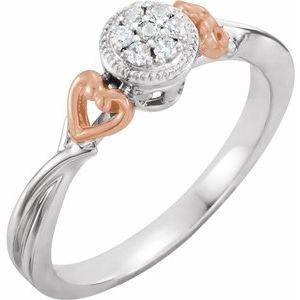 1/10 CTW Diamond Promise Ring