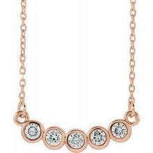 Load image into Gallery viewer, 2.5 mm Round Forever One™ Moissanite 18&quot; Necklace
