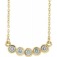 Load image into Gallery viewer, 2.5 mm Round Forever One™ Moissanite 18&quot; Necklace
