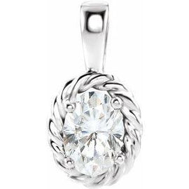 Forever One™ Moissanite Pendant