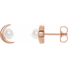 Load image into Gallery viewer, Freshwater Cultured Pearl Earrings
