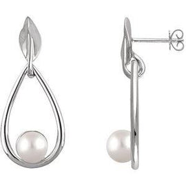 6 mm Freshwater Cultured Pearl Earrings
