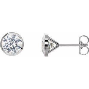 2 CTW Diamond Cocktail-Style Earrings