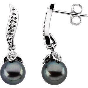 Accented Pearl Earrings