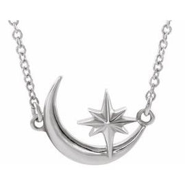Crescent Moon & Star 16-18