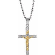 Load image into Gallery viewer, 28x16.2 mm Crucifix 24: Necklace
