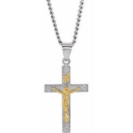 28x16.2 mm Crucifix 24: Necklace