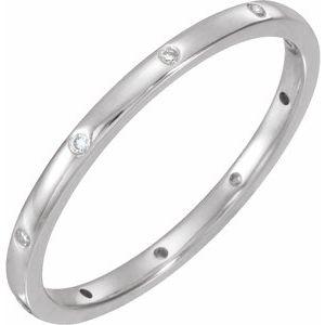 .05 CTW Diamond Comfort-Fit Band