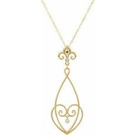 .05 CTW Diamond Decorative 18