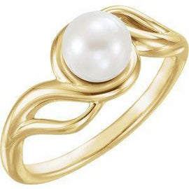 Freshwater Cultured Pearl Ring