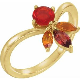Multi-Gemstone Ring