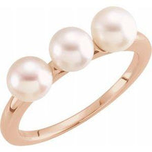 Load image into Gallery viewer, Freshwater Cultured Pearl Ring
