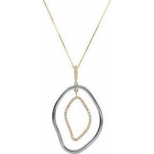 Load image into Gallery viewer, 1/6 CTW Diamond 18&quot; Necklace
