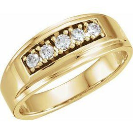 1/3 CTW Diamond Band