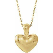 Load image into Gallery viewer, Youth Heart 15&quot; Necklace
