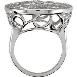 Onyx & 1/10 CTW Diamond Ring