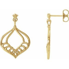 Vintage-Inspired Dangle Earrings