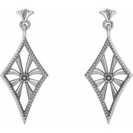 Vintage-Inspired Dangle Earrings