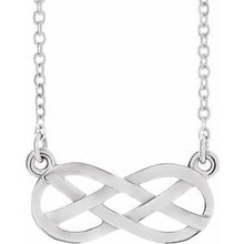 Load image into Gallery viewer, Infinity-Inspired Knot Design 18&quot; Necklace
