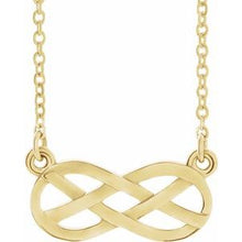 Load image into Gallery viewer, Infinity-Inspired Knot Design 18&quot; Necklace
