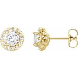 9/10 CTW Diamond Earrings