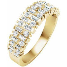 Load image into Gallery viewer, 3/4 CTW Diamond Anniversary Band
