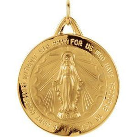 18 mm Miraculous Medal