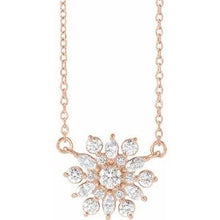 Load image into Gallery viewer, 1/2 CTW Diamond Vintage-Inspired 16&quot; Necklace
