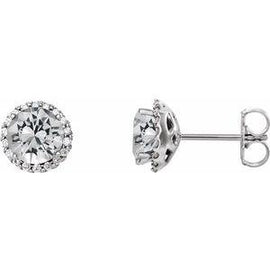 1 1/3 CTW Diamond Earrings