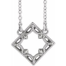 Load image into Gallery viewer, Vintage-Inspired Geometric 18&quot; Necklace
