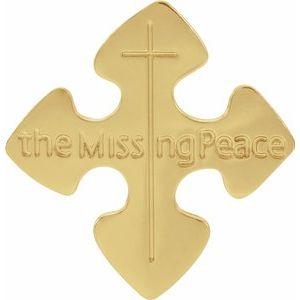 24x23 mm Missing Peace Lapel Pin