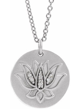 .025 CTW Diamond Lotus 16-18