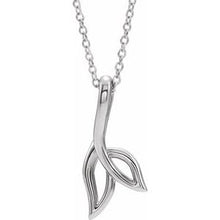 Load image into Gallery viewer, Freeform 16-18&quot; Leaf Necklace
