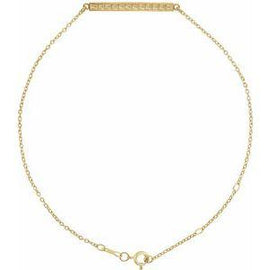 Patterned Bar Bracelet