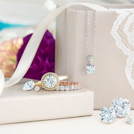 1/8 CTW Diamond Stackable Ring