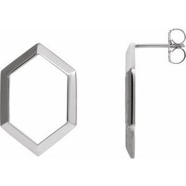 Geometric Drop Earrings
