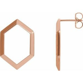 Geometric Drop Earrings
