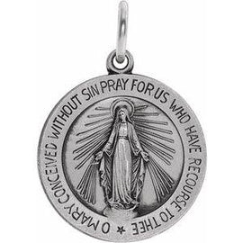 18 mm Miraculous Medal