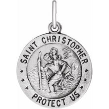 Load image into Gallery viewer, 18 mm Reversible St. Christopher/U.S. Army Medal
